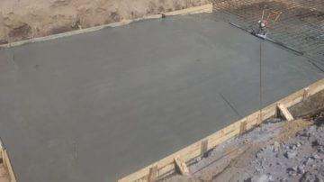 Устройство бетонной подушки