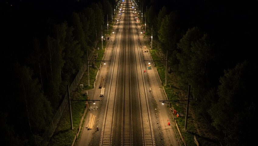 Освещение дорожек на участке