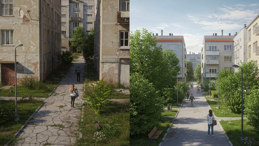 Благоустройство с минимальным уходом