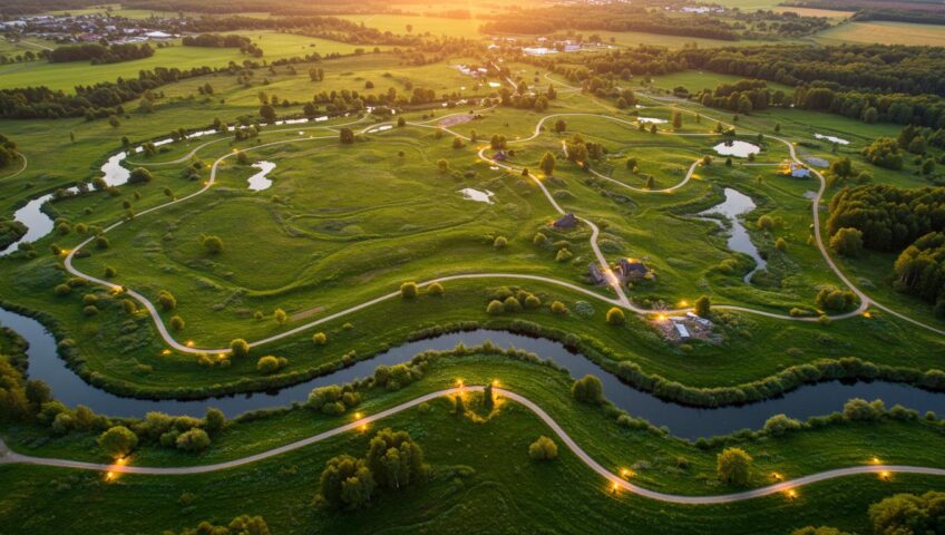 Подсветка для ландшафтных акцентов