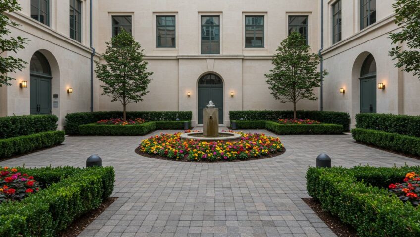 Простые идеи для красивого двора