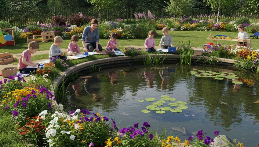 Советы по оформлению садового пруда