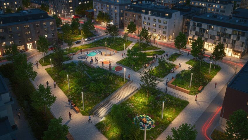 Современные идеи для благоустройства участка