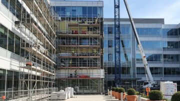 Благоустройство офисного здания