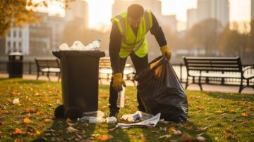 Очистка территории от мусора