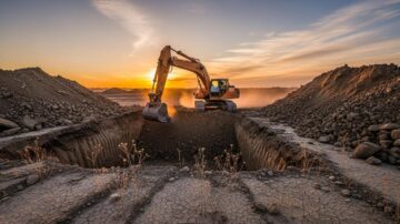 Рытье котлована