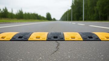 Устройство искусственной дорожной неровности