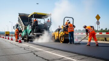 Ремонт дорог битумом