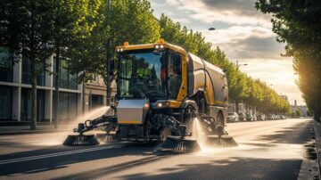 Механизированная уборка придомовой территории