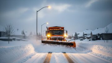 Уборка снега на придомовой территории