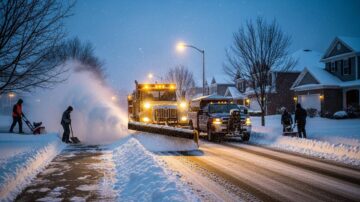Уборка снега частный сектор