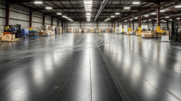Полы из асфальта на складах