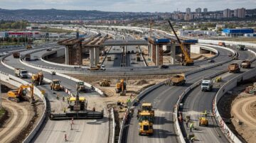 Строительство кольцевых дорог