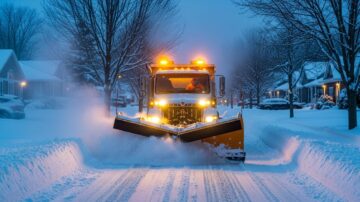 Уборка снега на час