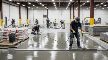 Устройство промышленных полов