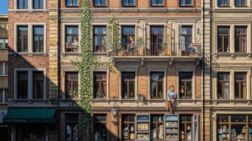 Окраска фасада