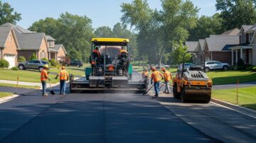 Асфальтирование в частном секторе