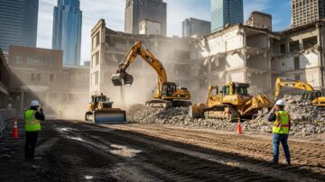 Расчистка территории участка