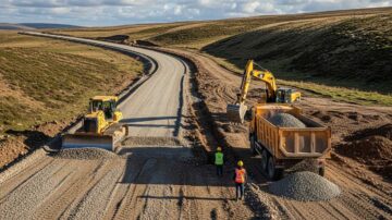 Конструкция временных дорог