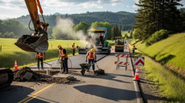 Ремонт региональных дорог