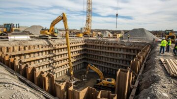 Устройство котлована