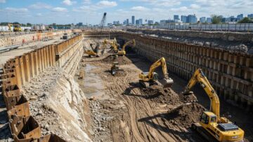 Котлован под строительство