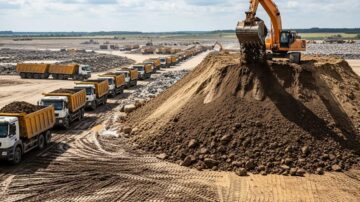 Вывоз грунта на полигон