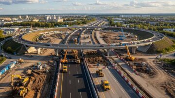 Строительство кольцевой автомобильной дороги