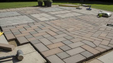 Схемы укладки тротуарной плитки