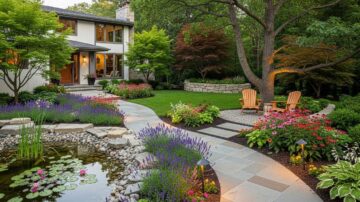 Ландшафтный дизайн дома