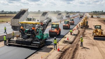 Быстрое строительство дорог