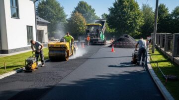 Асфальтирование придомовой территории частного дома