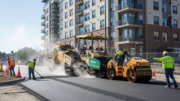 Асфальтирование придомовой территории многоквартирного дома