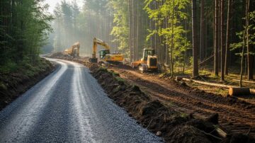 Строительство лесных дорог