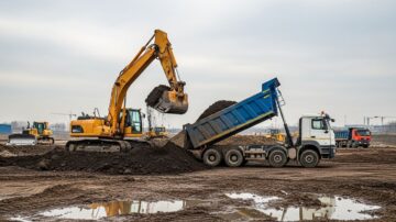 Вывоз грунта с объекта