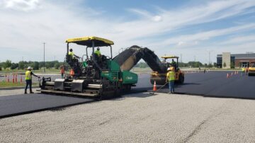 Асфальтирование парковочной площадки