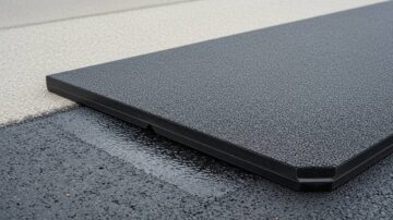 Дорожная подушка при асфальтировании