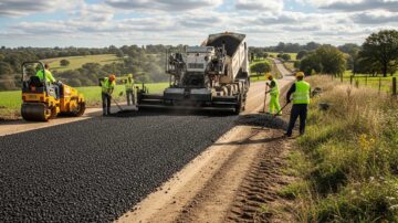 Отсыпка проселочных дорог асфальтной крошки