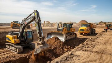 Земляные работы спецтехникой