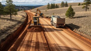 Устройство грунтовой дороги