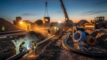 Строительство наружных инженерных сетей