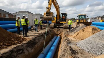 Строительство инженерных сетей водоснабжения