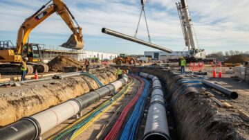 Строительство инженерно-технических сетей