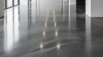 Полированный бетонный пол