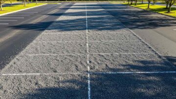 Парковка из асфальтовой крошки