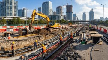 Строительство городских инженерных коммуникаций