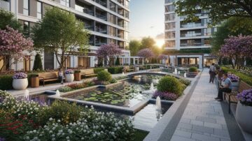 Благоустройство двора жилого комплекса