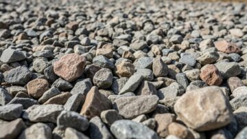 Отсыпка щебнем