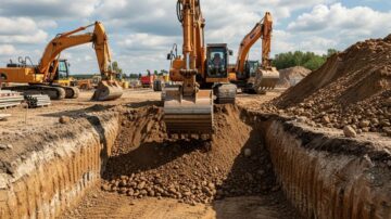 Обратная засыпка котлована