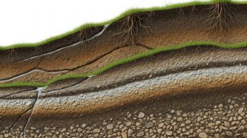 Разработка грунта с откосами